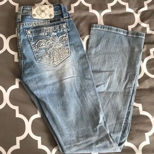 MISS ME Jeans Signature Slim Boot Cut size 28